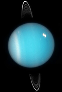 Pianeta Urano nel Sistema Solare